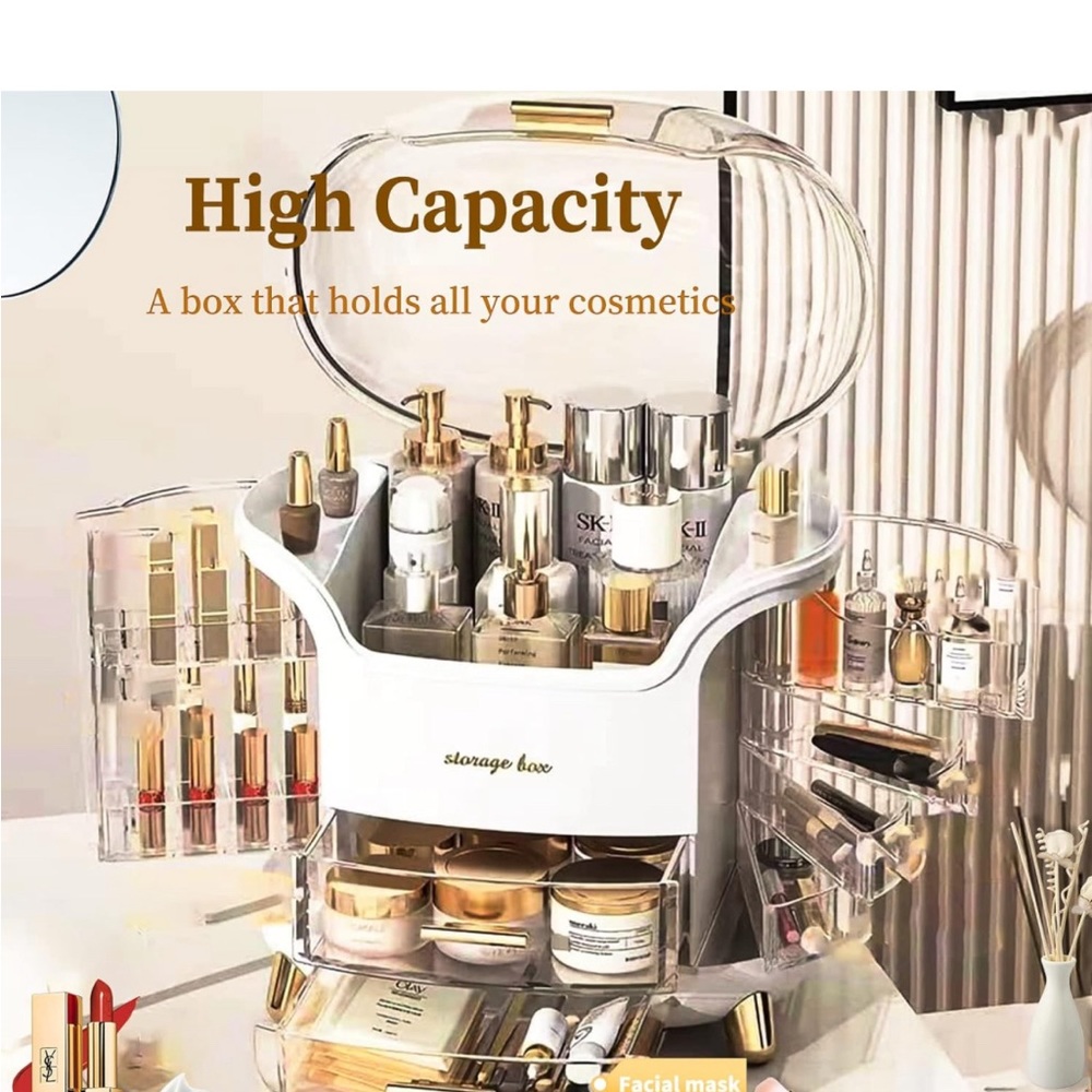 SOLD Makeup and cosmetic organizer brand new